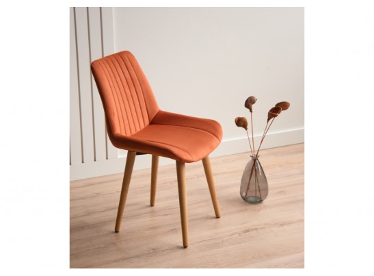 Деревянный стул Седа 360 терракотовый (zd 432) / светлое дерево в Ростове-на-Дону