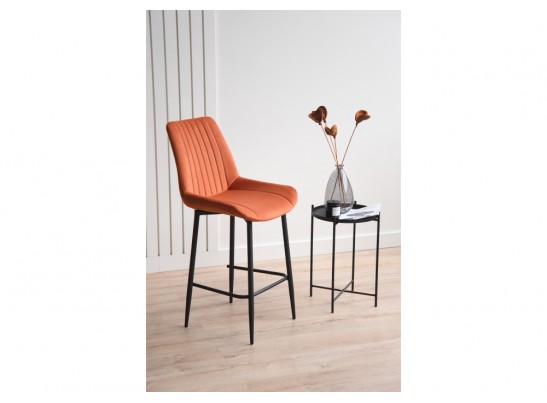Полубарный стул Седа 360 терракотовый (zd 432) / черный в Ростове-на-Дону