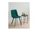Стул на металлокаркасе Чилли зеленый / черный в Ростове-на-Дону