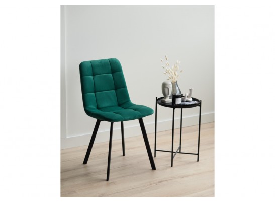 Стул на металлокаркасе Чилли зеленый / черный в Ростове-на-Дону