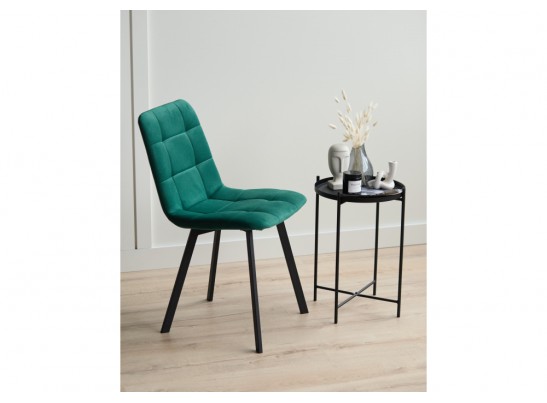 Стул на металлокаркасе Чилли зеленый / черный в Ростове-на-Дону