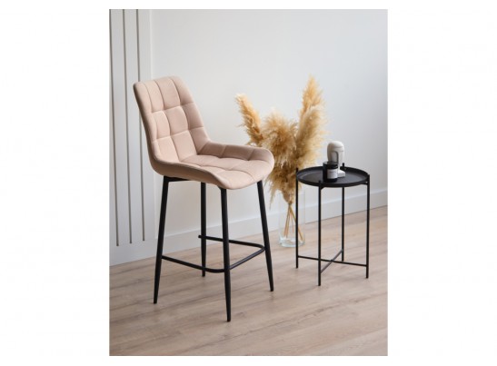 Полубарный стул Челси 360 бежевый (zd 210) / черный в Ростове-на-Дону