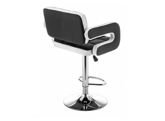 Барный стул Bent черный / белый в Ростове-на-Дону