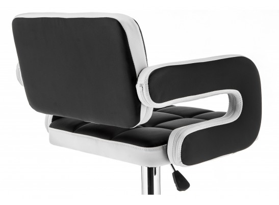 Барный стул Bent черный / белый в Ростове-на-Дону