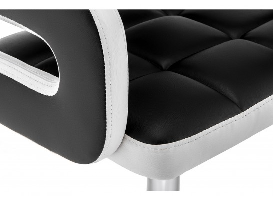 Барный стул Bent черный / белый в Ростове-на-Дону