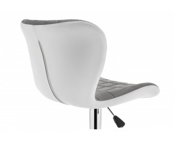 Барный стул Brend серый / белый