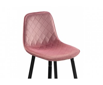 Барный стул Capri pink / black
