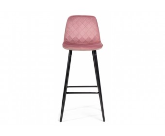 Барный стул Capri pink / black