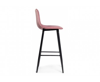 Барный стул Capri pink / black