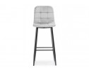 Барный стул Chio light gray / black в Ростове-на-Дону
