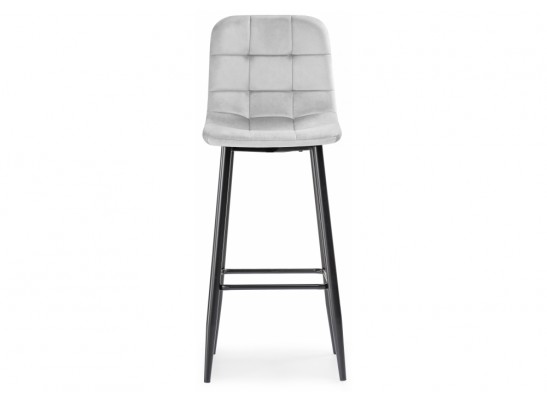 Барный стул Chio light gray / black в Ростове-на-Дону