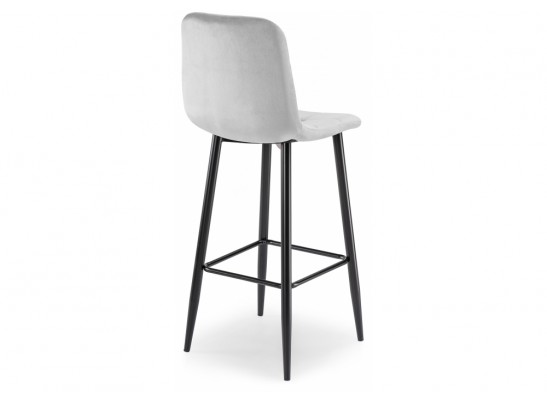 Барный стул Chio light gray / black в Ростове-на-Дону