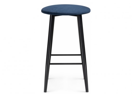 Полубарный стул Гангток темно-синий / черный матовый в Ростове-на-Дону