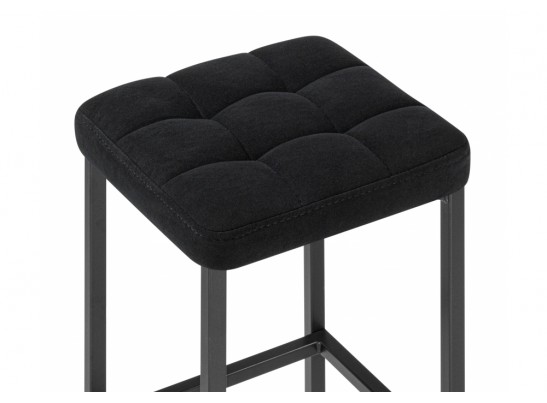 Барный стул Лофт микровелюр катания блэк / черный матовый в Ростове-на-Дону