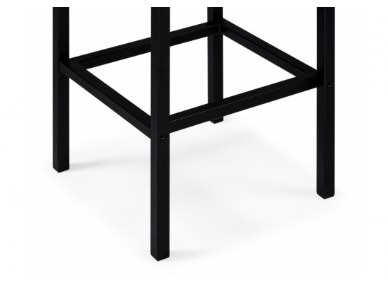 Барный стул Лофт микровелюр катания блэк / черный матовый в Ростове-на-Дону