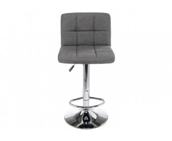 Барный стул Paskal grey fabric