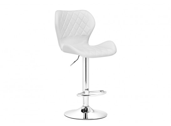 Барный стул Porch chrome / white в Ростове-на-Дону