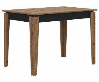 Деревянный стол Алвин дуб вотан / графит