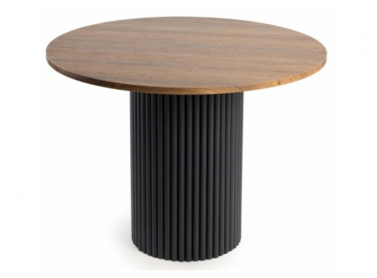 Деревянный стол Барел 89 орех кантри / черный в Ростове-на-Дону