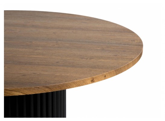 Деревянный стол Барел 89 орех кантри / черный в Ростове-на-Дону