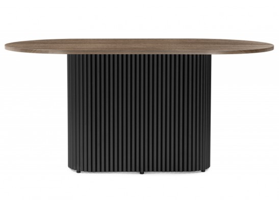 Деревянный стол Барон О 160 х 90 дуб кантри / черный в Ростове-на-Дону