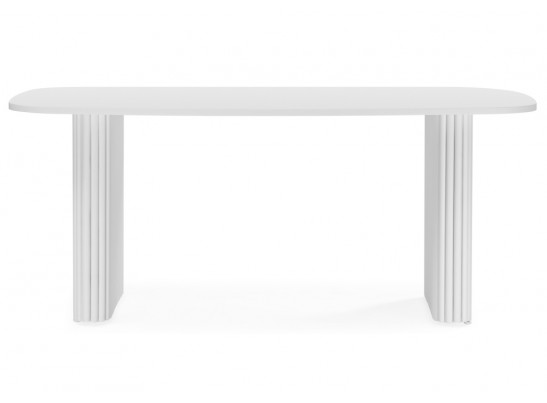 Деревянный стол Бавария B 160 х 90 белая пленка шагрень / белый