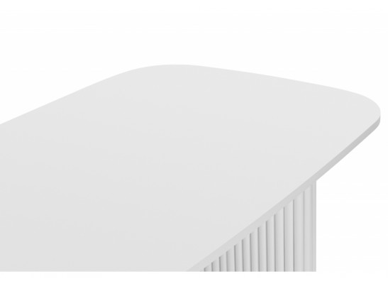 Деревянный стол Бавария B 160 х 90 белая пленка шагрень / белый