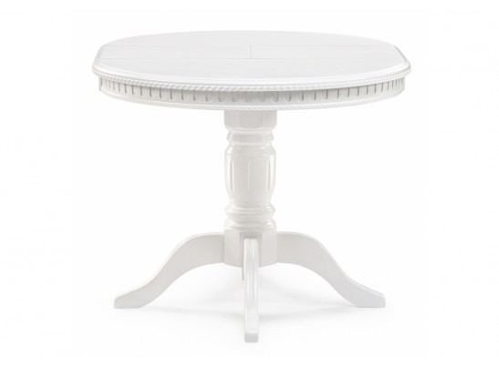 Деревянный стол Долерит круглый белый в Ростове-на-Дону