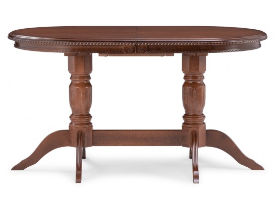 Деревянный стол Эритрин овальный миланский орех в Ростове-на-Дону