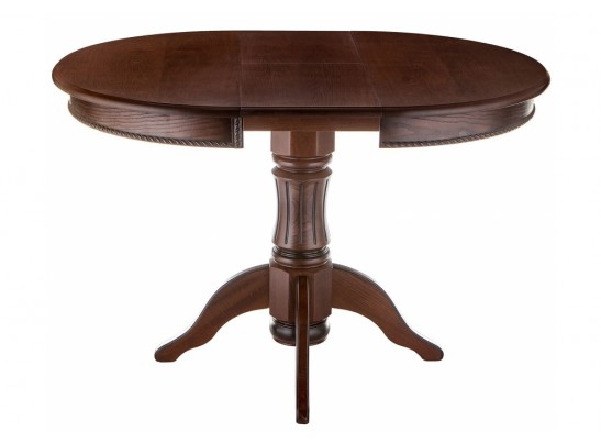 Деревянный стол Павия круглый орех / коричневая патина в Ростове-на-Дону