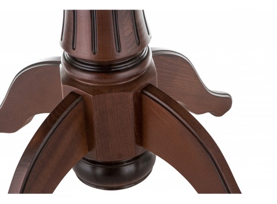 Деревянный стол Павия круглый орех / коричневая патина в Ростове-на-Дону