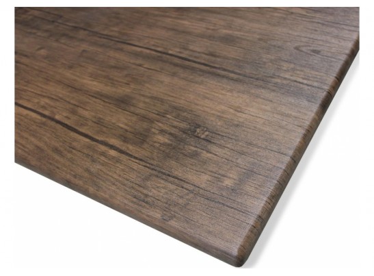 Деревянный стол SHT-TU14/МДФ 80/80 палисандр / чёрный муар / золото в Ростове-на-Дону