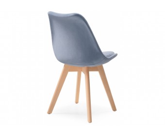Деревянный стул Bonuss blue / wood