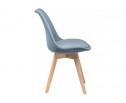 Деревянный стул Bonuss light blue / wood