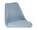 Деревянный стул Bonuss light blue / wood