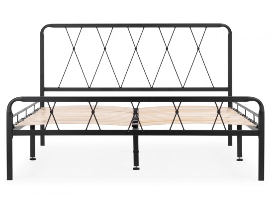 Двуспальная кровать Иоханна 18 160х200 черная в Ростове-на-Дону