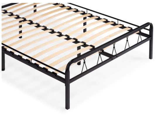 Двуспальная кровать Иоханна 18 160х200 черная в Ростове-на-Дону