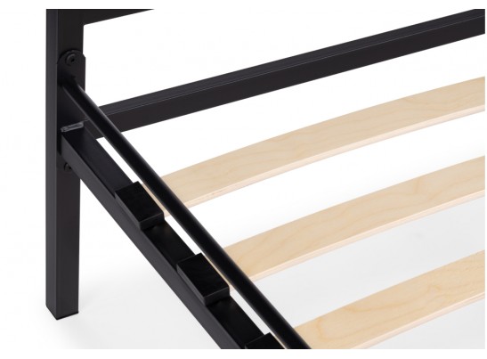 Двуспальная кровать Иоханна 18 160х200 черная в Ростове-на-Дону