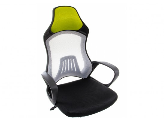 Компьютерное кресло Atlant белое / черное / зеленое в Ростове-на-Дону