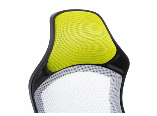 Компьютерное кресло Atlant белое / черное / зеленое в Ростове-на-Дону