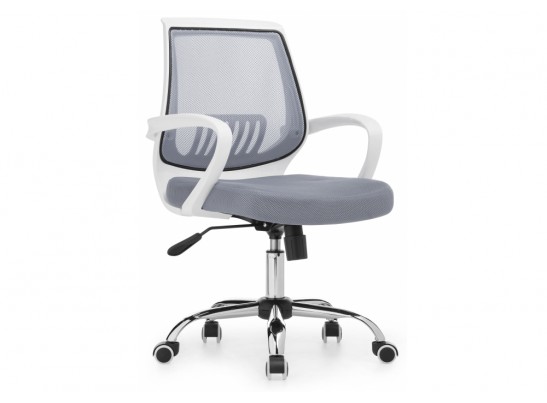 Компьютерное кресло Ergoplus light gray / white в Ростове-на-Дону