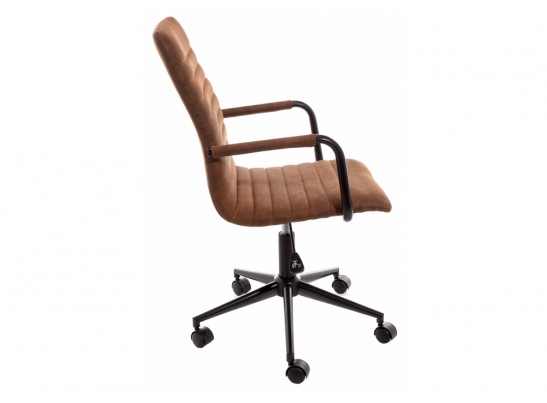 Компьютерное кресло Midl arm коричневое в Ростове-на-Дону