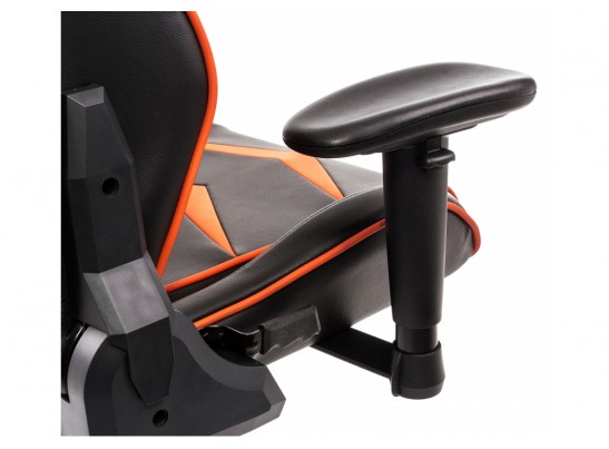 Компьютерное кресло Racer черное / оранжевое в Ростове-на-Дону