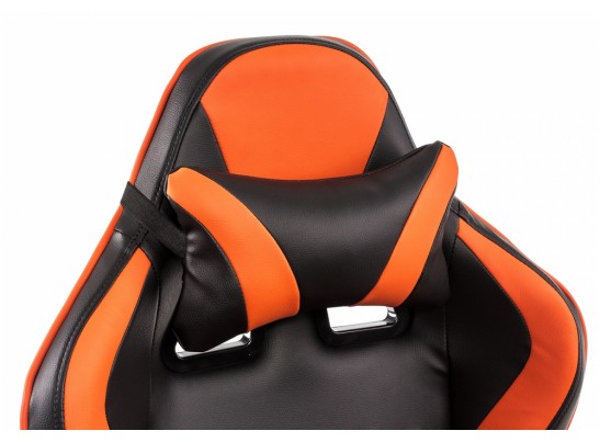 Компьютерное кресло Racer черное / оранжевое в Ростове-на-Дону