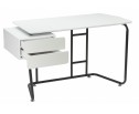 Компьютерный стол Desk 131х58х76 white / black в Ростове-на-Дону
