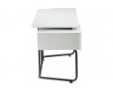 Компьютерный стол Desk 131х58х76 white / black в Ростове-на-Дону