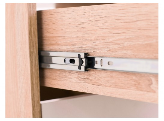 Компьютерный стол КСТ-16 120х60х160 левый дуб сонома / белый в Ростове-на-Дону