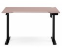 Компьютерный стол Маркос 140х80 розовый / черный
