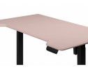 Компьютерный стол Маркос 140х80 розовый / черный