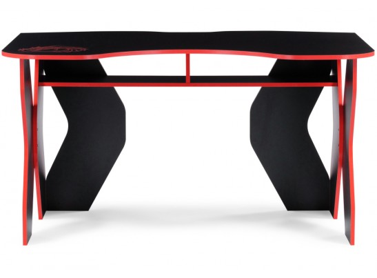 Компьютерный стол Вивианн 140х89х75 красный / черный в Ростове-на-Дону